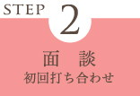 面談 初回打ち合わせ